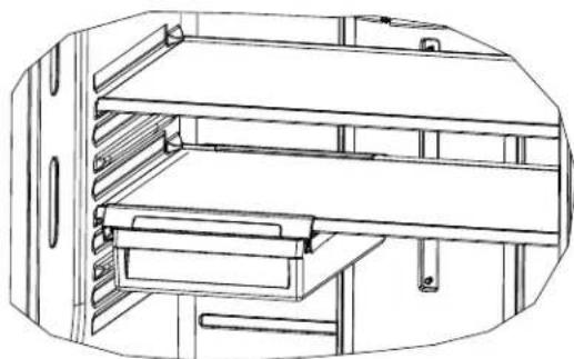 GE GNE25JMKES - Floating Snack Pan (on some models) - 1