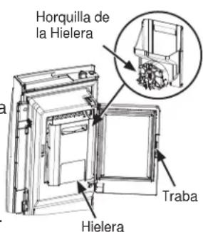 GE GNE25JMKES - Recipiente de hielo en la puerta - 1