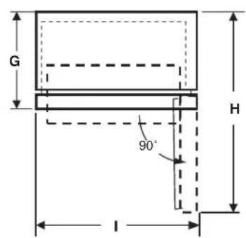 GE GNE25JMKES - APPLIANCE DIMENSIONS - 4