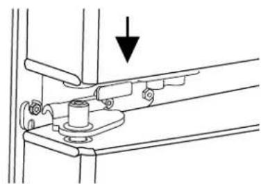 GE GNE25JMKES - REHANGING THE LEFT DOOR - 1