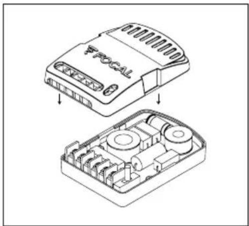 FOCAL 130 AS - Fixation des filtres - 1