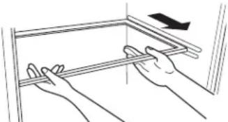 GE HME03GGMBB - REPISAS INTERIORES DEL REFRIGERADOR - 1