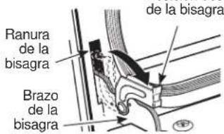 GE JTS5000FNDS - Para qitar la puerta: - 2