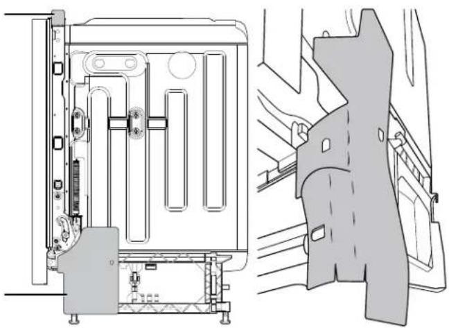MAYTAG MDB7959SKZ - Coloque los paneles laterales de espuma (en algunos modelos) - 4