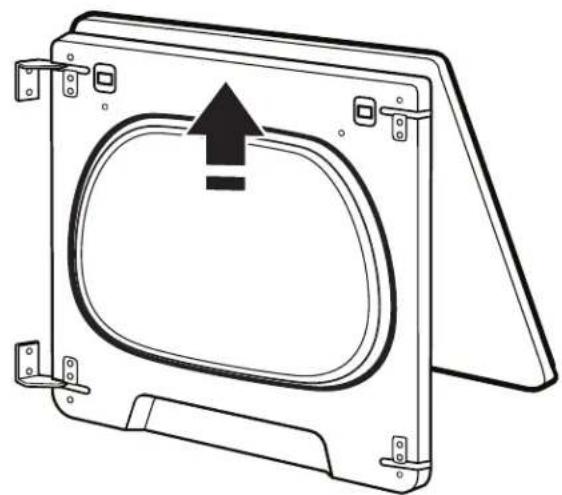 MAYTAG MGD7230HW - Dépose de la porte. - 4
