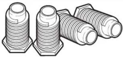 MAYTAG MGD7230HW - Screw in leveling legs - 1