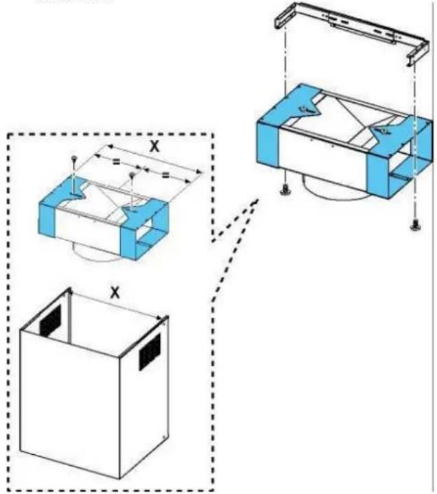 VIKING MVLWH636SS - Installation - Version sans conduit (Recyclage) - 3