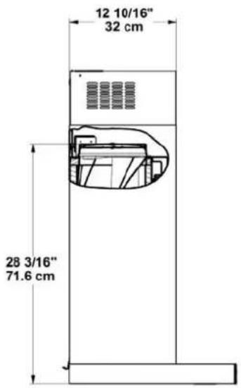 VIKING MVLWH636SS - Dimensions and Clearances - 1