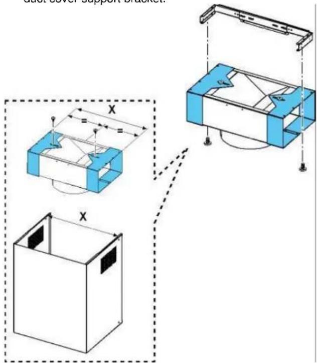 VIKING MVLWH636SS - Installation - Ductless (Recirculating) version - 3