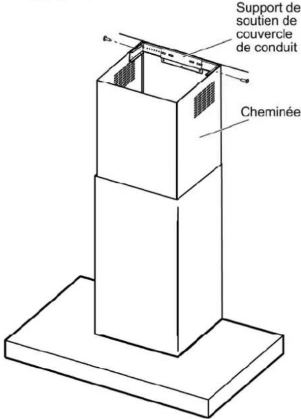 VIKING MVLWH636SS - Installer la cheminée. - 1