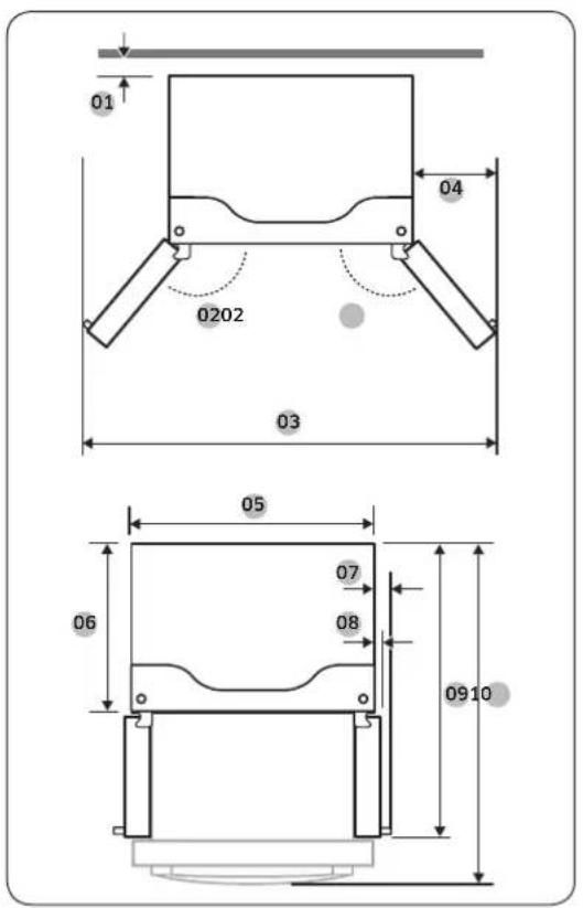 SAMSUNG RF28R7351SR - Installation - 1