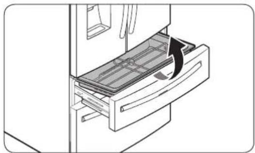 SAMSUNG RF28R7351SR - Bac de la FlexZoneTM - 1