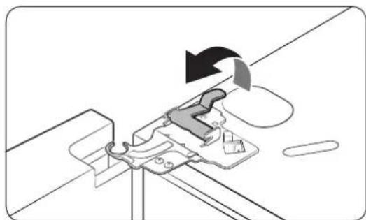SAMSUNG RF28R7351SR - Detach the fridge doors - 3