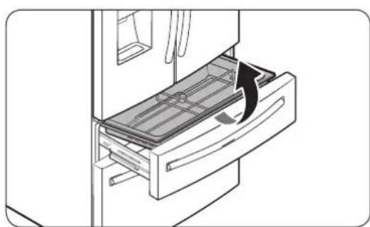 SAMSUNG RF28R7351SR - Réinstaller la porte du réfrigérateur - 2