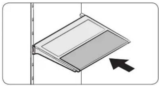 SAMSUNG RF28R7351SR - Estante plegable - 1