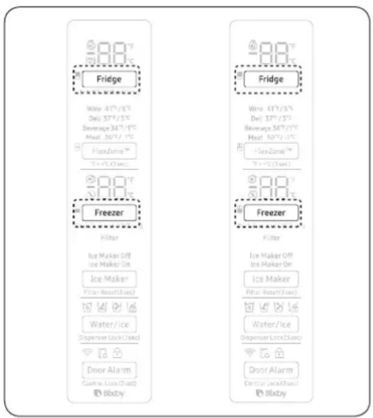 SAMSUNG RF28R7351SR - Vé服务机构 MAC - 1