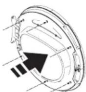 HAIER QFT15ESSNWW - RETIREZ, TOURNEZ ET REMPLACEZ LA PORTE INTÉRIEURE - 3