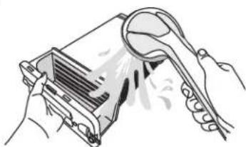 HAIER QFT15ESSNWW - THE CONDENSER SHOULD BE CLEANED ONCE PER MONTH. - 4