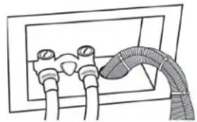 HAIER QFT15ESSNWW - CONEXIÓN DE LA MANGUERA DE DRENAJE (CONT.) - 2