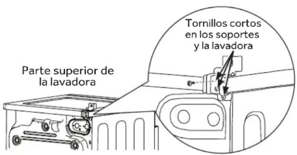 HAIER QFT15ESSNWW - CÓMO INSTALAR EL SOPORTE EN LA LAVADORA - 1