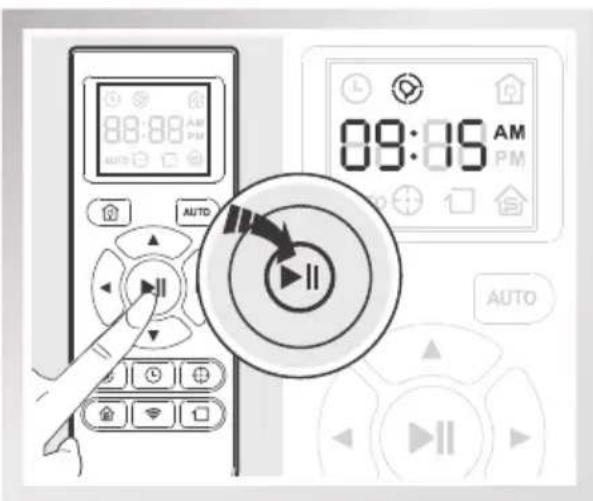 ECOVACS DeeBot N79W - Programmation de l'heure de nettoyage à l'aide de la télécommande - 3
