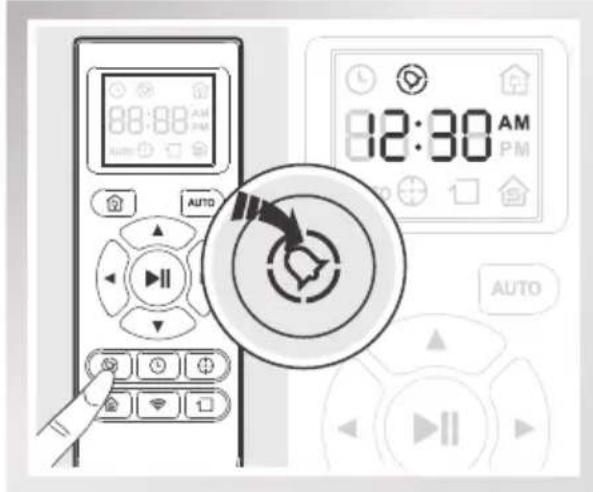 ECOVACS DeeBot N79W - Programación de la hora de limpieza con el control remoto - 1