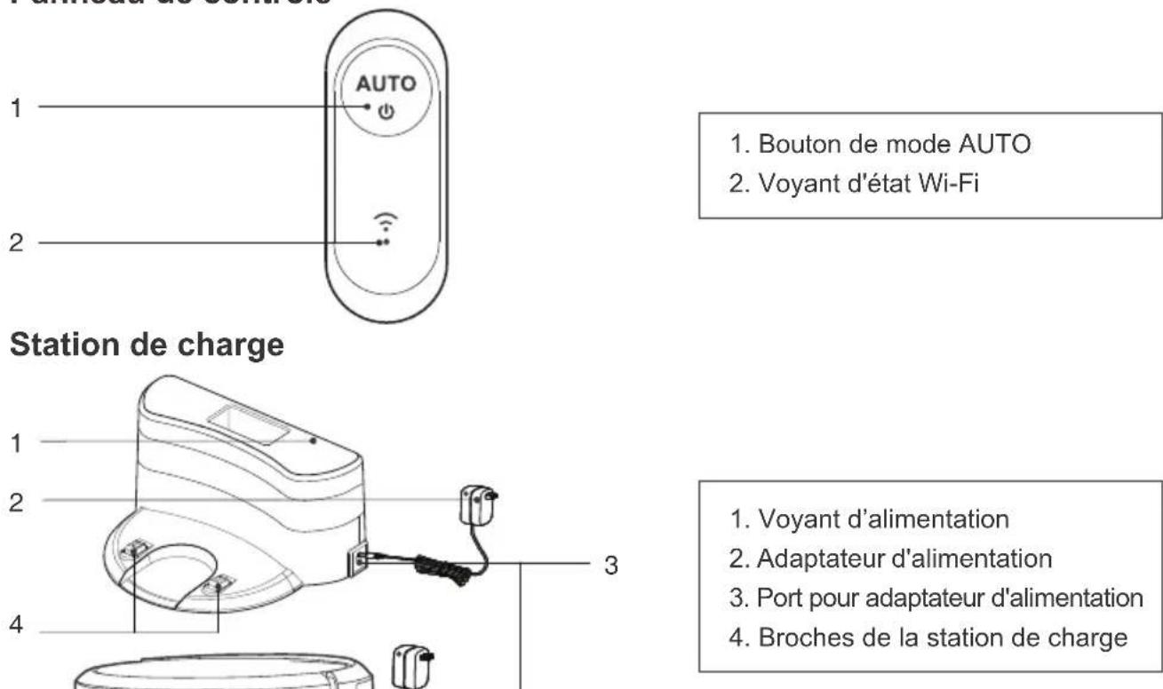 ECOVACS DeeBot N79W - Diagramme schématique du produit - 2