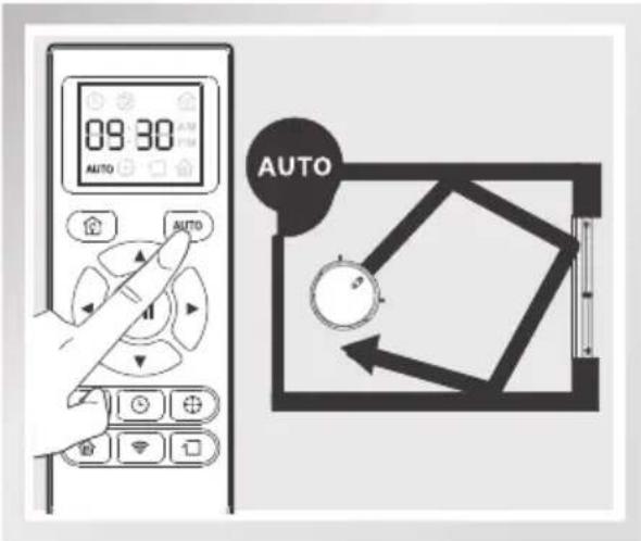 ECOVACS DeeBot N79W - Modo de limpieza AUTO - 1