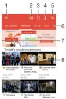 SONY Xperia Z5 Premium Dual - L'application Vidéo - 1