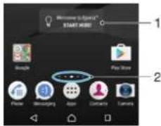 Microsoft Teams® START MENU 1 Google Play Store Phone Messaging App Controls Camera