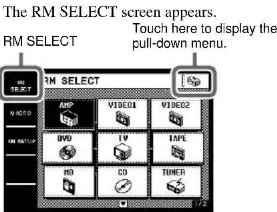 SONY STRDA7ES - Touch RM SELECT. - 1