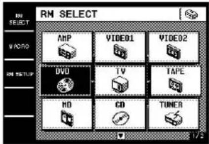 SONY STRDA7ES - Turn the jog dial to select the remote (component) you want to link to the Macro Play ("DVD" for example). - 1