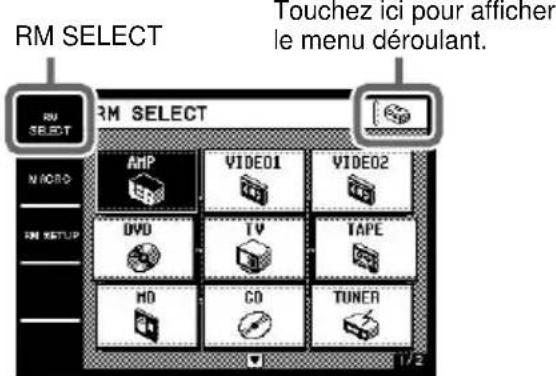 SONY STRDA7ES - Touchez RM SELECT. - 1