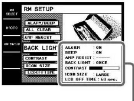SONY STRDA7ES - Adjusting the commander's operating environment - 1