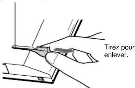 SONY STRDA7ES - Retrait du crayon tactile - 1