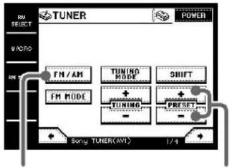 SONY STRDA7ES - Commande d'un tuner - 1