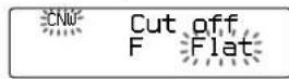 SONY XDP210EQ - Adjusting the cut-off frequency — Crossover Network (CNW) - 4