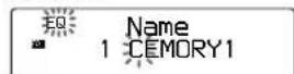 SONY XDP210EQ - curve — Name Edit Mode - 3