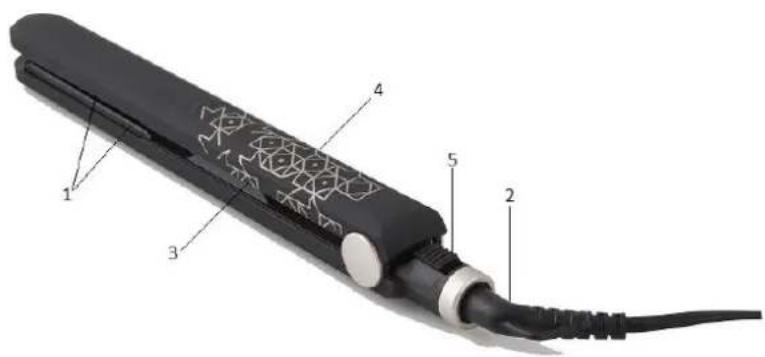 Orbegozo PL 3500 - ALISADOR DE CABELO - 1