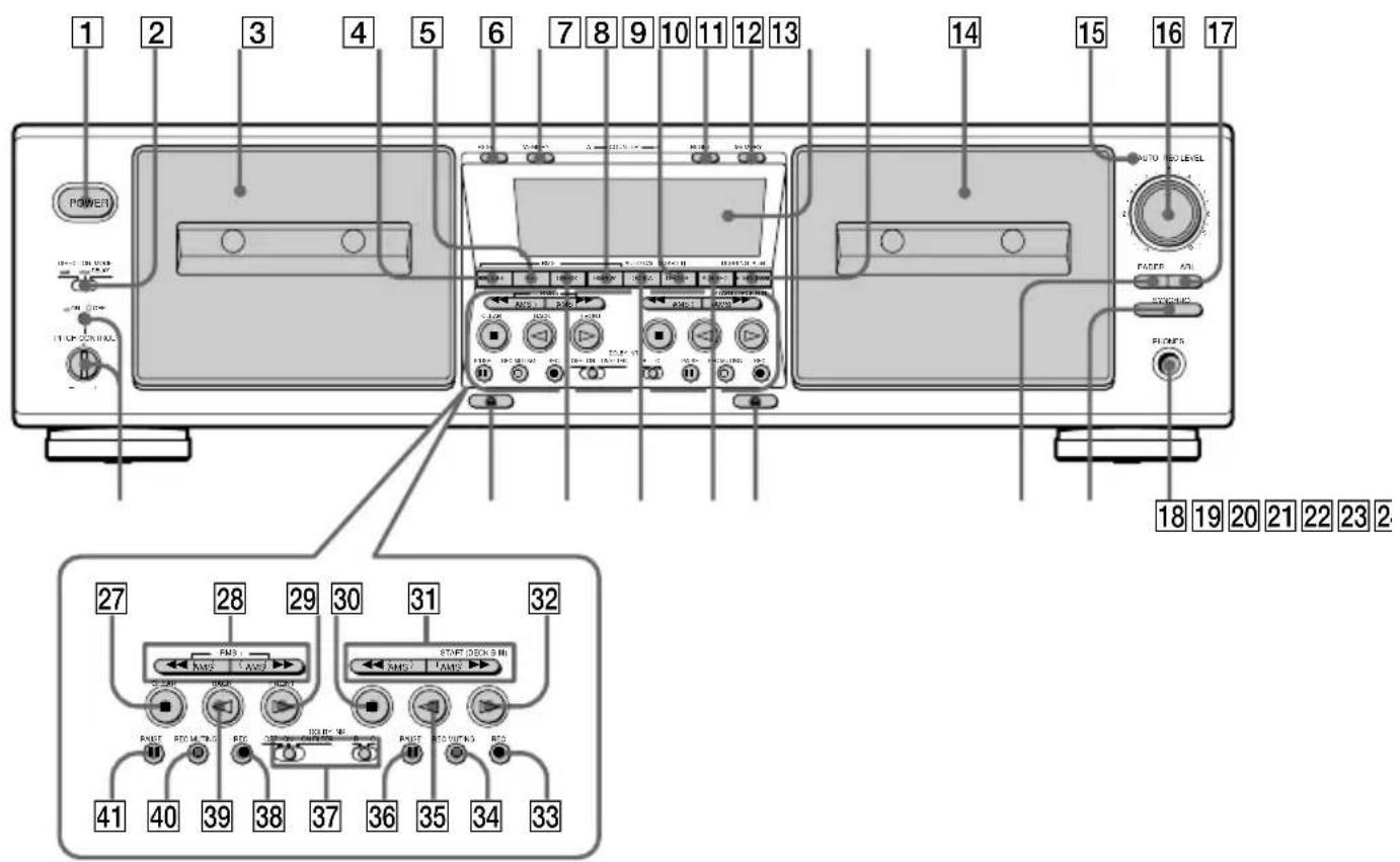 SONY TCWE675 - TC-WE675 - 1