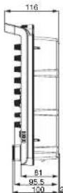 YAMAHA Stagepas 400BT - Dimensions - 11