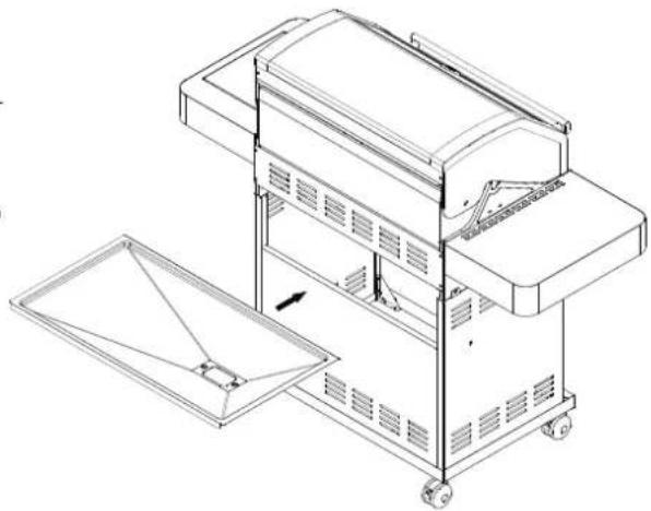 Rösle BBQ Station Videro G3S - Pulizia della vaschetta raccogli grasso - 2