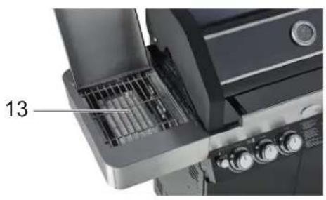 Rösle BBQ Station Videro G3S - Details of Videro G3-S/G4-S/G6-S Details of Videro G6 - 1