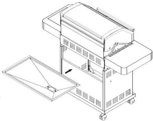 Rösle BBQ Station Videro G3S - Reinigen van de vetopvangschaal - 1