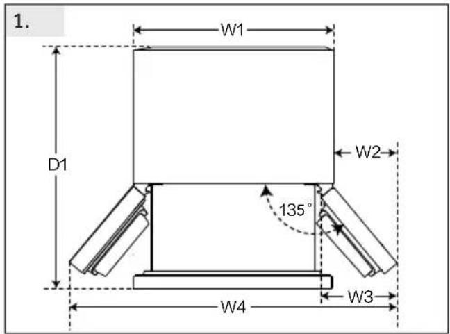 HAIER HTF520IP7 - Espace recommandé - 1