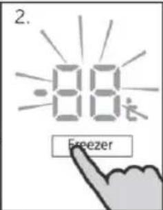 HAIER HTF520IP7 - Ajustar a temperatura - 3