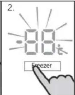 HAIER HTF520IP7 - Regolazione della temperatura del frigorifero - 4