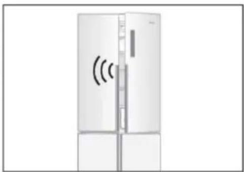 HAIER HTF520IP7 - Alarm de abertura da porta - 1