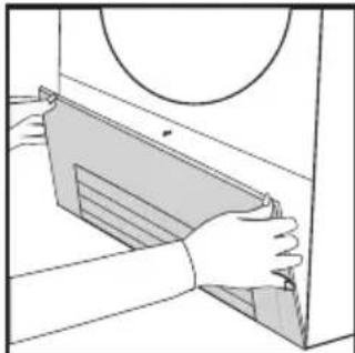 HOOVER DYC 9913AX80 - Rensa kondensorfiltret - 1