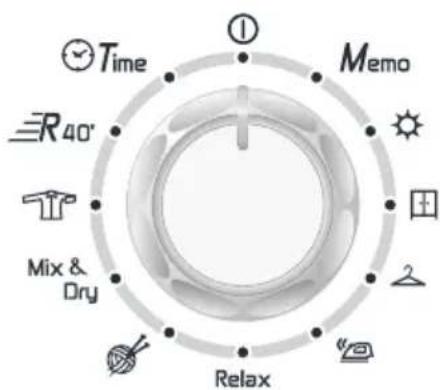 HOOVER DYC 9913AX80 - VALG AF PROGRAM - 1
